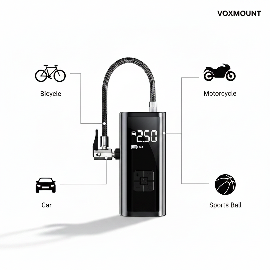 Portable Smart Tire Inflator